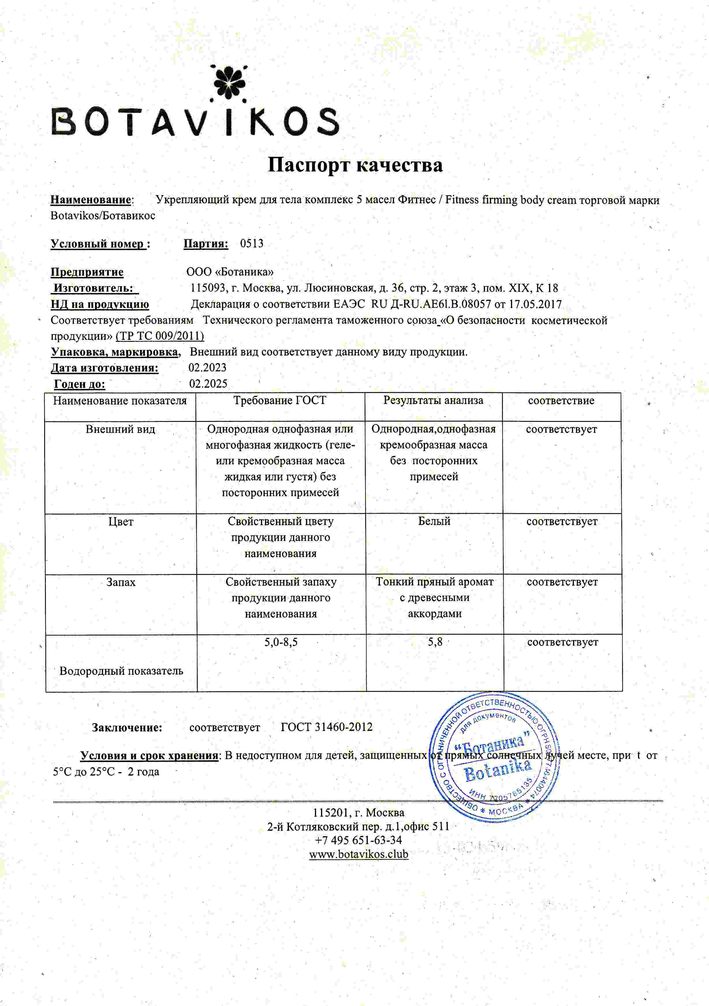 Паспорт №022023